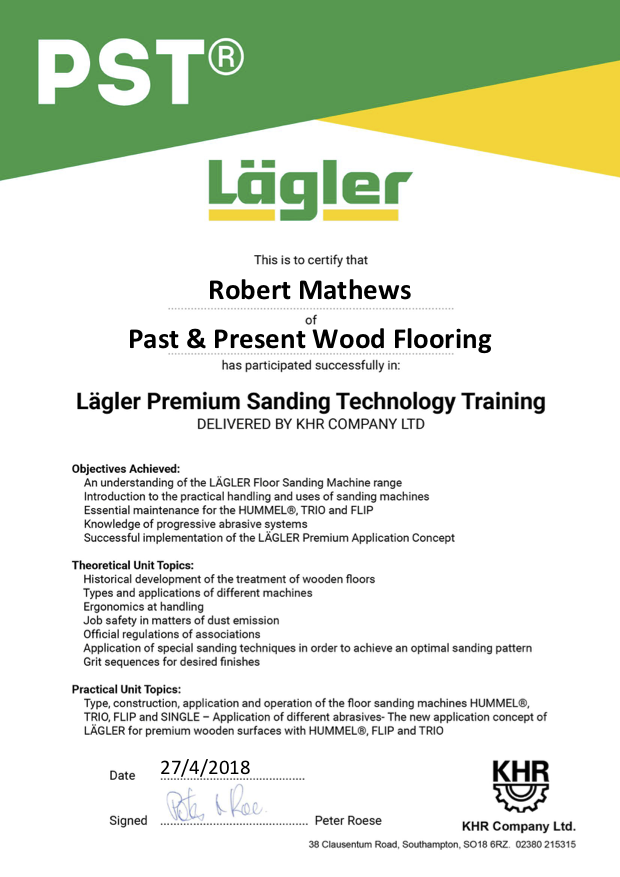 Hardwood Floor Refurbishment